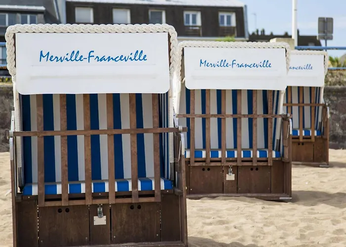 アパート Avec Parking A 2 Pas De La Plage, Merville-franceville - Fr-1-788-54